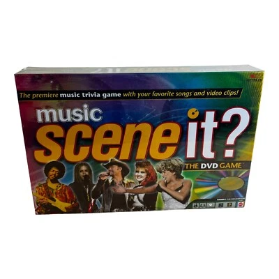 Music Scene It The DVD Game The Premiere Music Trivia Board Game New - Image 1 of 2