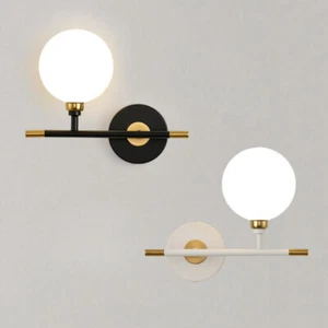 Home Wall Lamp Bedroom Indoor Wall Light Glass Wall Lighting Hallway Wall Sconce - Picture 1 of 17