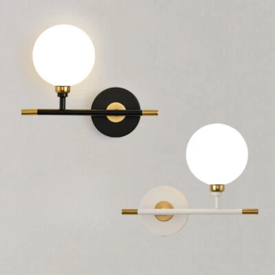 Home Wall Lamp Bedroom Indoor Wall Light Glass Wall Lighting Hallway Wall Sconce - Image 1 of 4