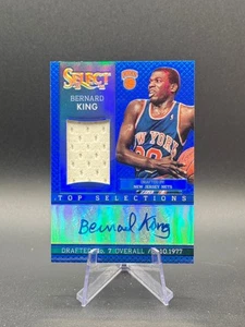 2013/14 Select - Bernard King 'Blue Top Selections Jerseys Autograph' - #30 /20 - Picture 1 of 3
