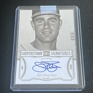2013 Panini Cooperstown Collection - Cooperstown Signatures Jim Palmer #HOF-PAL - Picture 1 of 2