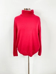 SPORTSCRAFT wool cashmere knit jumper sweater sz XXL / red lightweight - Picture 1 of 10