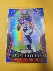 2019 Panini Prizm - Rookies Alexander Mattison #331 Red White & Blue Prizm (RC) - Picture 1 of 2