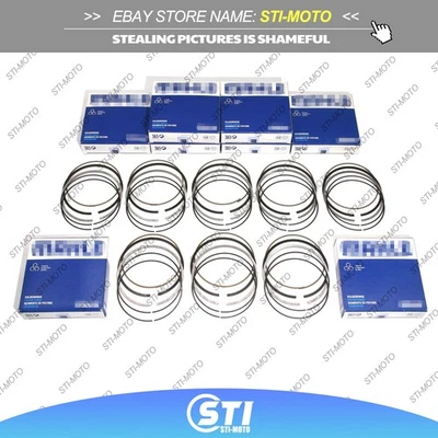 Juego de 8 anillos de pistón Φ89,9 mm para Mercedes-Benz CLK430 W163 E430 S430 4,3 L M113 V8 Foto 1 de 4