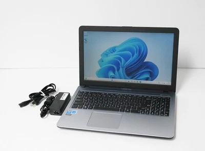 ASUS X540LA-SI30205P 15.6" Intel Core i3-5020U 4GB 1TB HDD - Silver - Image 1 of 4