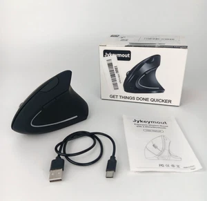 Bluetooth and 2.4G (2-in-1) Rechargeable Wireless Mouse, Ergonomic Vertical - Picture 1 of 6