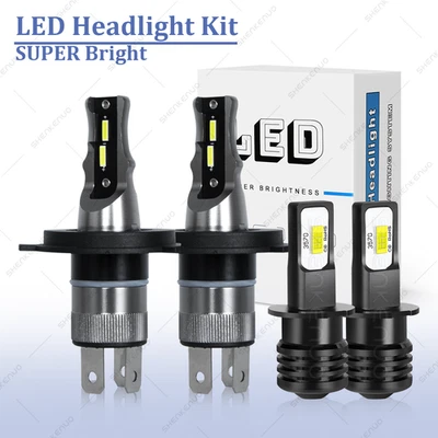 Combo faros LED haz alto/bajo + luz antiniebla 4x bombillas para Infiniti Q45 1997 1998 Foto 1 de 4