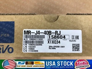 1PC New Mitsubishi MR-J4-40B-RJ Servo Drive MRJ440BRJ - Picture 1 of 16