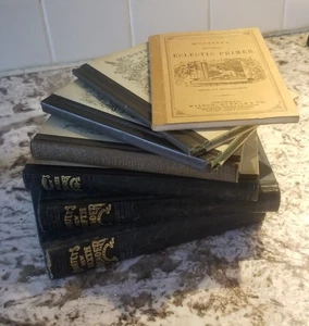  McGuffey’s Eclectic Readers Complete 6 Volume Set Hardcover 1939 Plus Primer - Bild 1 von 9