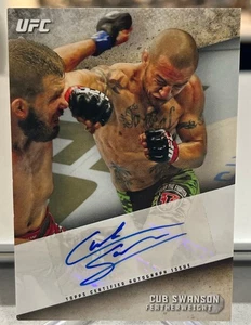 CUB SWANSON 2015 Topps UFC Knockout AUTOGRAPH - Picture 1 of 1