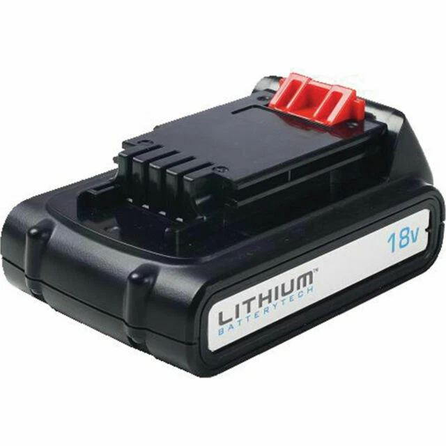 BLACK+DECKERBL1518-XJ 18-Volt 1.5Ah Li-Ion Battery - Black /Orange