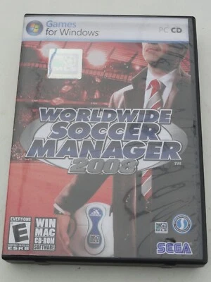 Worldwide Soccer Manager 2008 (Windows/Mac, 2007) PC Game  - Image 1 of 3