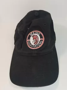 Baseballmütze Maine Gladiators New Era verstellbar schwarz gebraucht - Bild 1 von 6