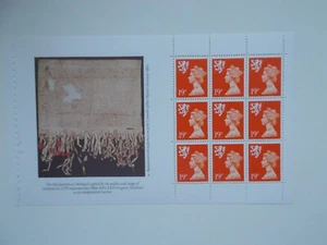 1989 SG S62L Prestige Booklet Pane Ex-The Scots Connection DX10 Superb U/M - Picture 1 of 1