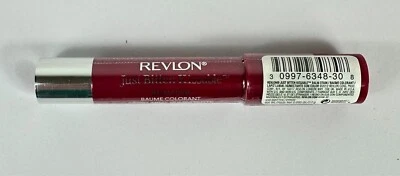 Revlon Just Bitten Kissable Balm Stain 030 Smitten Lip Color Long Lasting New - Image 1 of 4