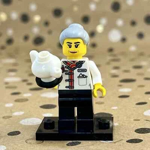 LEGO City Minifigure - Waiter hol340 - Set 80113 Family Reunion Celebration - Picture 1 of 7