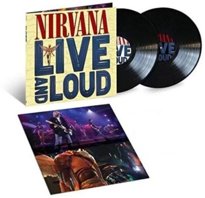 Nirvana ‎– Live And Loud (DOUBLE LP, 180 GRAM) NEW/SEALED - Image 1 of 3