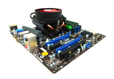 PC Bundle MSI A75MA-G55 @ 2,1 GHz mit AMD A6-3500 + 8 GB DDR3 - Bild 1 von 4