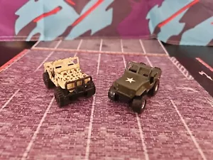 RARE VINTAGE MATCHBOX JEEP 4X4 CAMOUFLAGE + MAISTO FORD GP ARMY JEEP COMBI POST - Picture 1 of 17