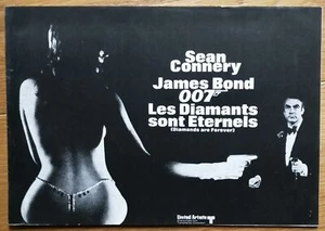 JAMES BOND 007 diamants sont eternels sean connery dossier presse originale '71 - Photo 1/1
