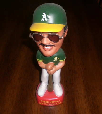 REGGIE JACKSON 500 HOME RUN CLUB SAM BOBBLEHEAD Cover