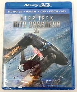 Star Trek Into Darkness 3D (Blu-Ray 3D+Blu-Ray+DVD+Digital) NEW FACTORY SEALED - Picture 1 of 3