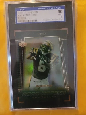 2000 Upper Deck Encore Ron Dugans, Cincinnati Bengals RC SGC Mint - Image 1 of 2