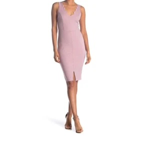 Max & Ash Scalloped Fit & Flare Midi Sleeveless Dress - Medium - Picture 1 of 8
