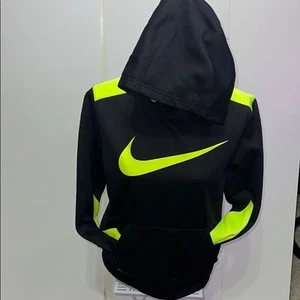 Nike Black and Neon Yellow Pullover. ZS XL - Picture 1 of 10