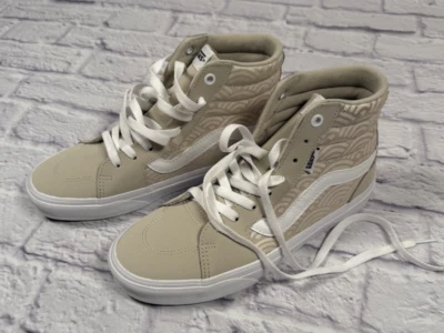 Nuevo con caja Vans Filmore Hi Mujer’s Talla 8 Gamuza Festoneada Rica Taupe Zapatillas altas Foto 1 de 4