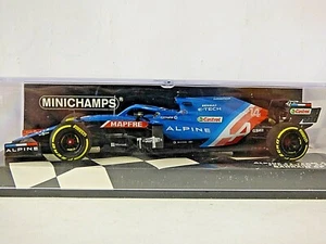 Minichamps Escala 1/43 Alpine F1 Team A521 Fernando Alonso GP de Bahrein 2021 - Imagen 1 de 2