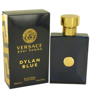 Versace Pour Homme Dylan Blue Men's Cologne 3.4oz/100ml Eau De Toilette Spray - Picture 1 of 4
