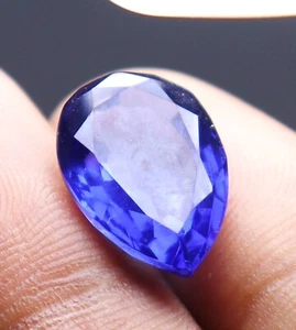 Zafiro Azul 8 Ct Piedras Preciosas Sueltas Natural CERTIFICADO Mejor Oferta - Imagen 1 de 7