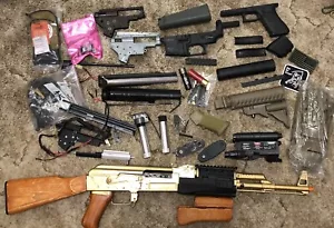 Airsoft CM046 AK Electric Rifle parts Lot - Picture 1 of 3
