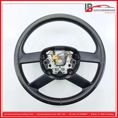 VW POLO (9N) 1.4 16V Lenkrad LEDER 6Q0419091F ORIGINAL - Bild 1 von 4