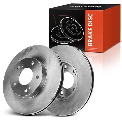 2 rotores de freno de disco delanteros para Nissan Máxima 1989-1999 Infiniti I30 1996-1999 Foto 1 de 4