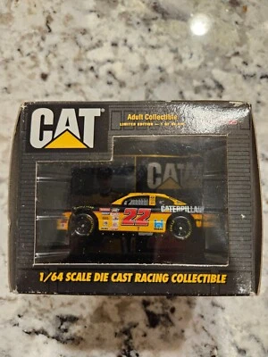 2000s Ward Burton CAT Racing edição limitada escala 1/64 die cast colecionável - Imagem 1 de 4