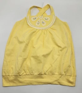 Gymboree Girls 100% Cotton Yellow Top Size 10 NWT - Picture 1 of 5