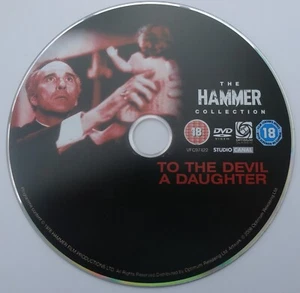 TO THE DEVIL A DAUGHTER - HAMMER HORROR - DVD DISC ONLY - Picture 1 of 1