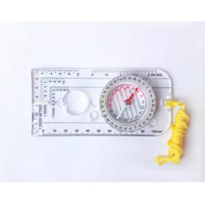 Magnifying Orienteering Compass Navigation Map Reading Scouts Army Cadet Hiking - Picture 1 of 9