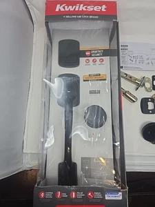 Kwikset Prag Haustürschloss Griff und Riegel Set 98180-026 - Bild 1 von 5