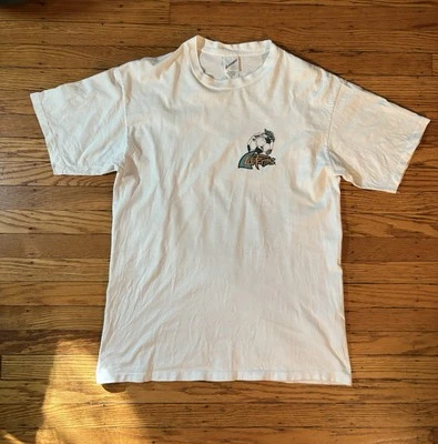 Vintage 1995 Lifeforms Planet Soccer Shirt Single Stitch Youth XL READ - Image 1 of 4