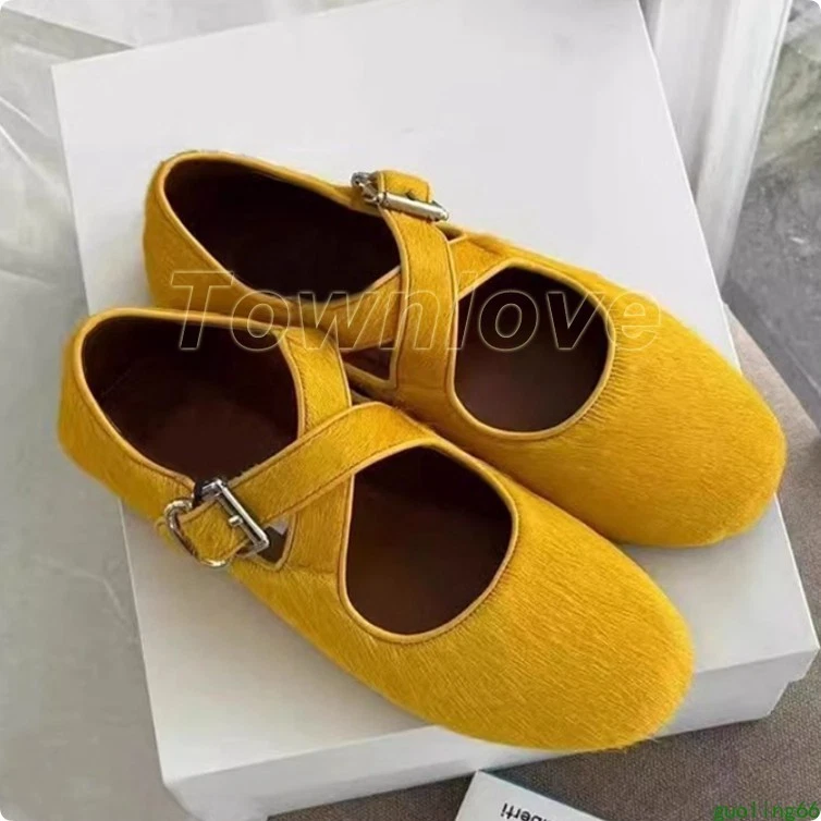 Leopard Women’s Flat Cross Strap Mary Jane Casual Comfort Soft Shoes Spring Pump - Image 1 of 4