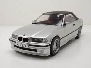 BMW Alpina B3 3.2 Cabrio E36 1996 Argento Modellino 1:18 MCG - Foto 1 di 9
