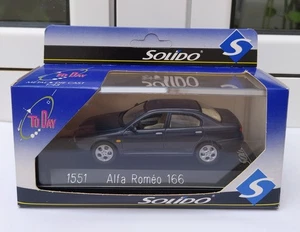 Alfa Romeo 166 super berline Solido 1551 MIB 1:43 145 147 164 75 lancia maserati - Imagen 1 de 4