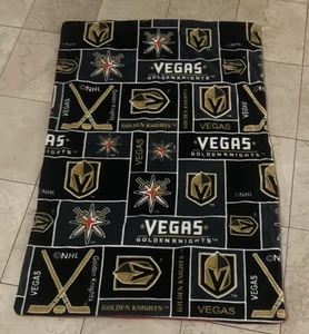 Vegas Golden Knights NHL Dog Blanket Color Black Size 28x41in Great Condition! - Picture 1 of 2