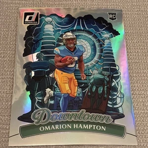 2025 Donruss Costco Exclusive Oversized Downtown Omarion Hampton CHARGERS - Picture 1 of 2