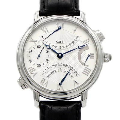 MAURICE LACROIX Masterpiece Double Retrograde MP7018-SS001-110 Men's Wristwatch - Image 1 of 4