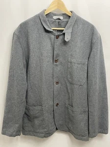 Portuguese Flannel Labura Chore Coat Dark Gray Heather XL 100% Cotton - Picture 1 of 8