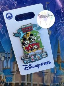 Prendedor 2025 Disney Parks Hollywood Studios Runaway Railway Cuelga Mickey Goofy OE - Imagen 1 de 1
